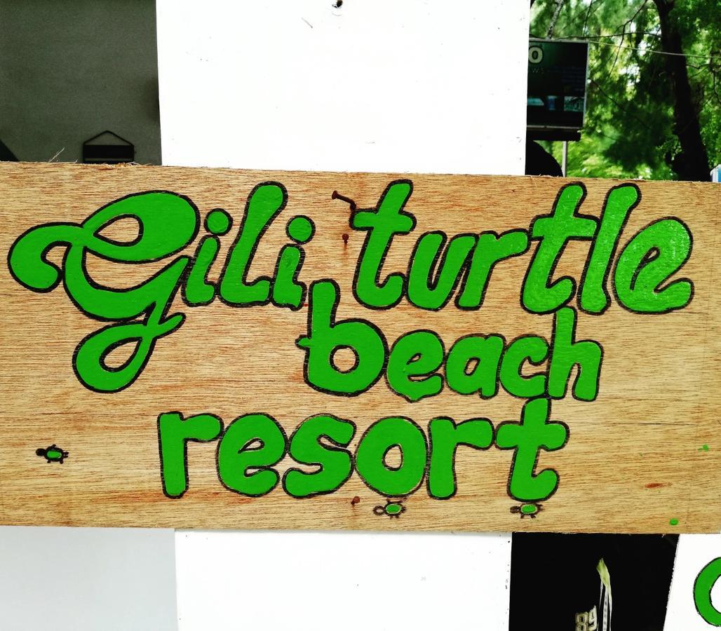 Gili Turtle Beach Resort Gili Trawangan Bagian luar foto